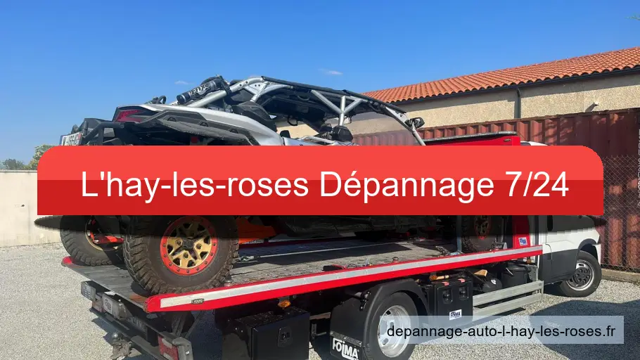 Dépannage et remorquage à L'hay-les-roses